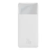 Baseus PPDML-L02 Bipow 10000mAh 2xUSB USB-C 20W Biały