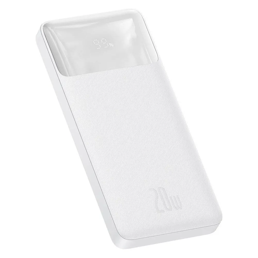 Powerbank Baseus PPDML-L02 Bipow 10000mAh 2xUSB USB-C 20W Biały