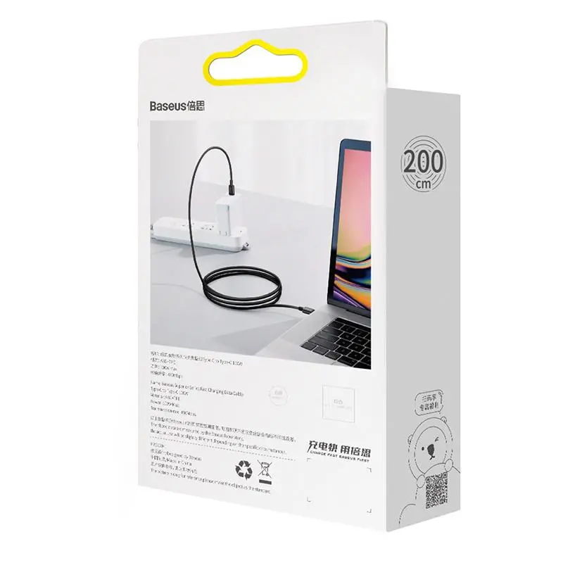 Kabel Baseus Superior Series 100W Czarny