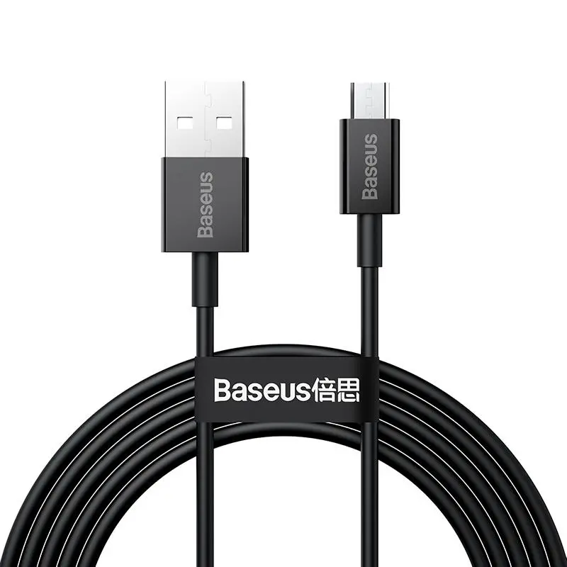 Kabel Baseus CAMYS-A01 Superior Series 2A 2m Czarny