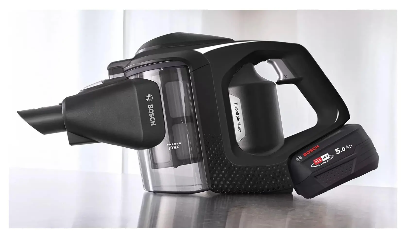 Odkurzacz Bosch Unlimited Serie 8 ProPower BCS8225POW 90min Wymienny akumulator Mini elektroszczotka