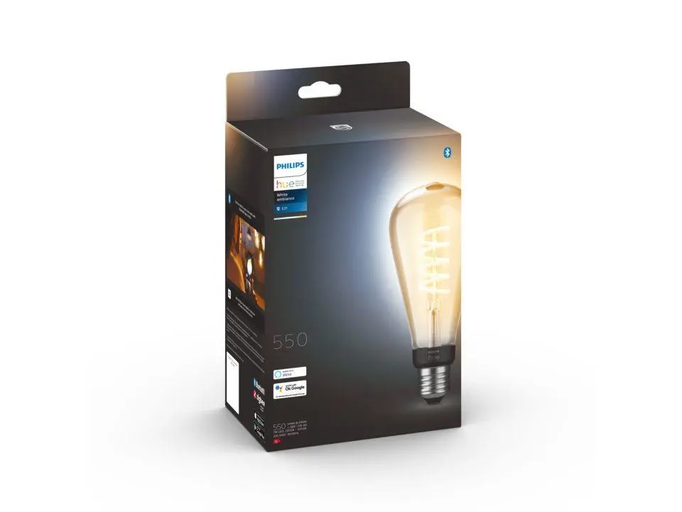 Żarówka LED Philips Hue White Ambiance Filament Edison ST72 E27 1 szt.