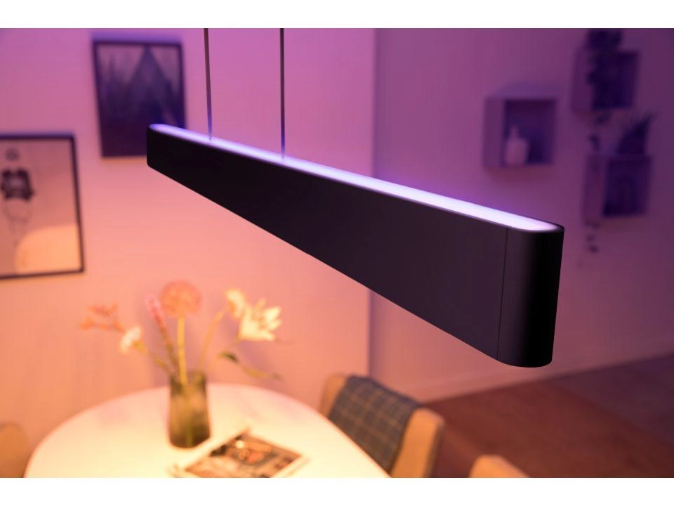Lampa sufitowa Philips Hue White and Colour Ambiance Ensis Czarny