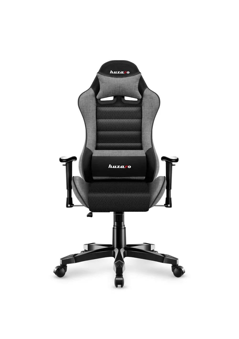 Fotel Huzaro Ranger 6.0 Mesh Dla dzieci do 130kg Tkanina Szary