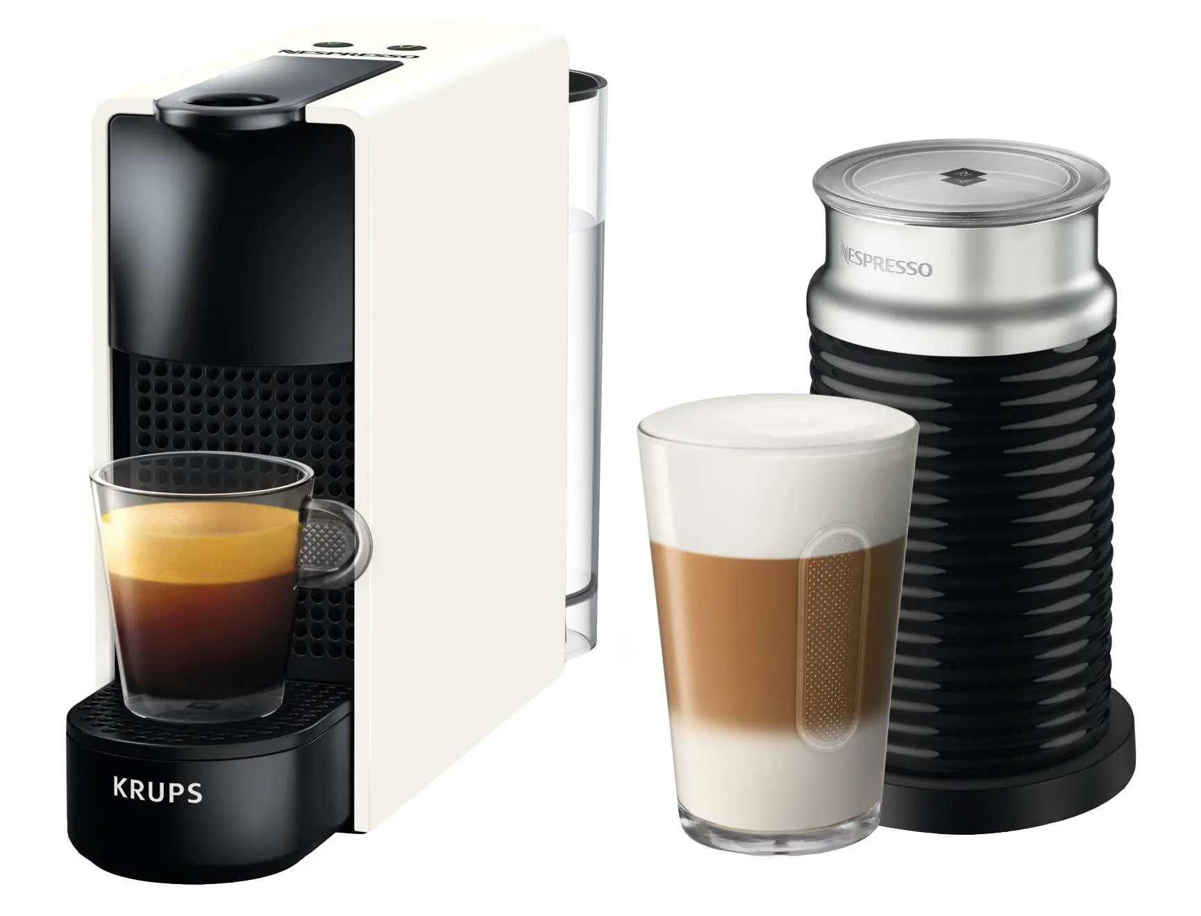 Ekspres Krups Nespresso Essenza Mini + Aeroccino3