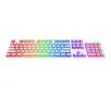 Klawiatura SPC Gear KC104 Pudding Onyx White DBL Shot PBT Biały