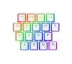 Klawiatura SPC Gear KC104 Pudding Onyx White DBL Shot PBT Biały
