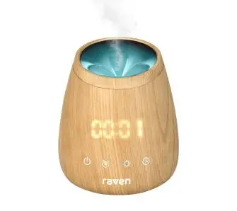 Aromatyzer Raven ENA003 15m2 Zegar i budzik