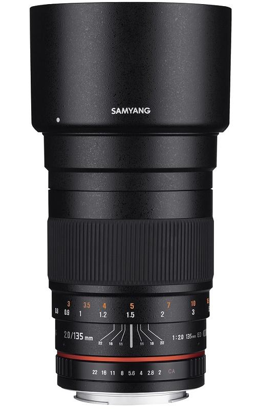 Samyang 135mm f 2.0 ED UMC CANON