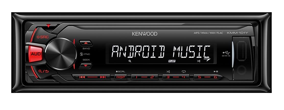 Radioodtwarzacz samochodowy Kenwood KMM-101RY