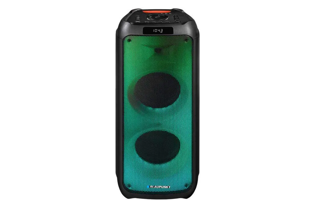 Blaupunkt PartyBox PB10DB 80W Bluetooth Radio FM Mikrofon Karaoke Czarny