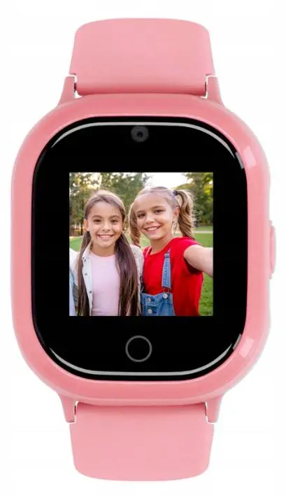Smartwatch Locon Watch Lite S Różowy + Pakiet Bezpieczna Rodzina na 12 miesięcy