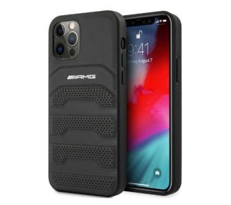 etui dedykowane Mercedes-Benz AMG AMHCP12MGSEBK do iPhone 12/12 Pro