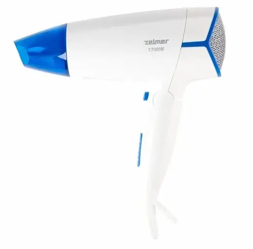 Suszarka do włosów Zelmer ZHD8320B Zimny nawiew 1700W 2 prędkości 2 temperatury