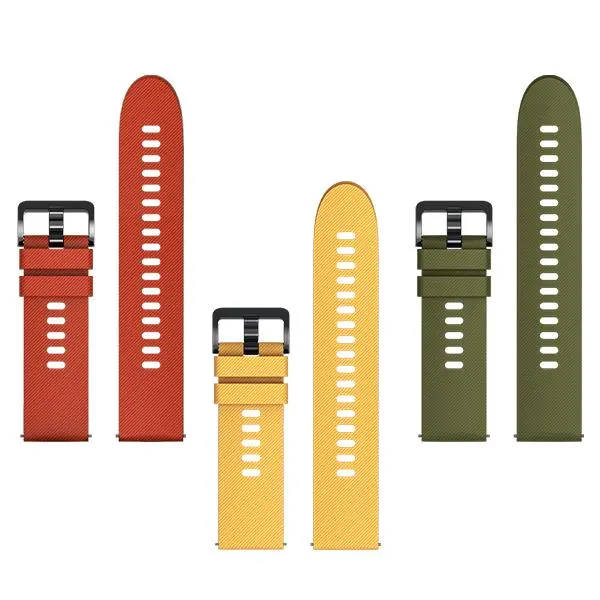 Pasek Xiaomi paski do Mi Watch Czerwony, Żółty, Zielony