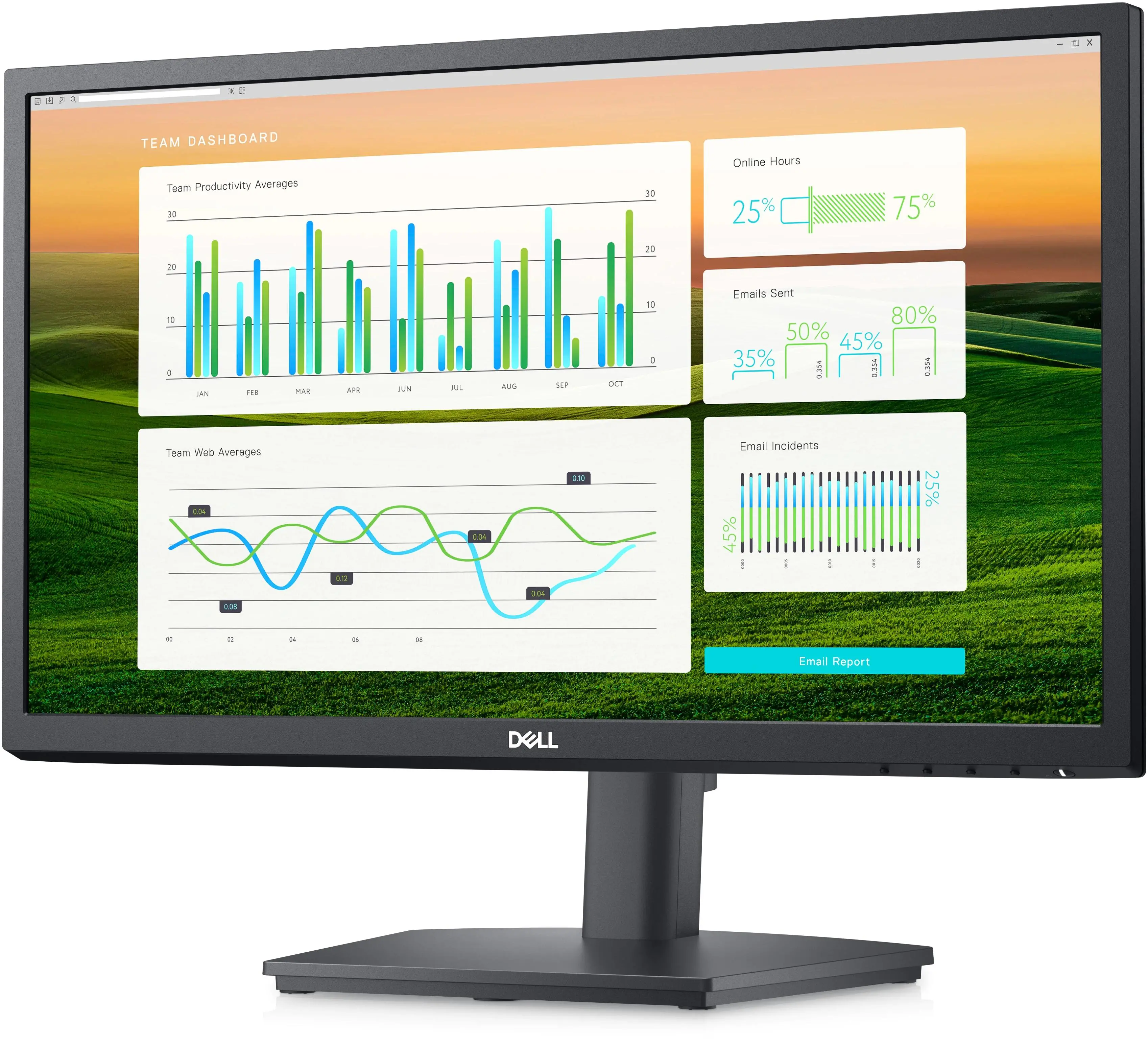 Monitor Dell E2222HS 22" Full HD VA 60Hz 5ms