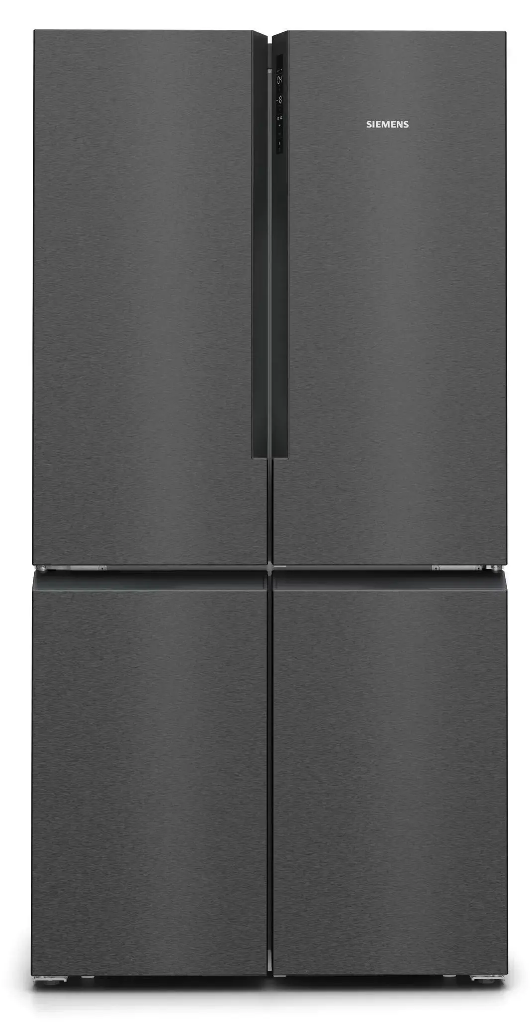 Siemens iQ300 KF96NAXEA Pełny No Frost 183cm Szuflada z kontrolą wilgotności Zdalne sterowanie Ciemna Stal Nierdzewna