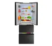 Lodówka Amica FY3269.6DFBX Pełny No Frost 180,3cm Czarny Inox