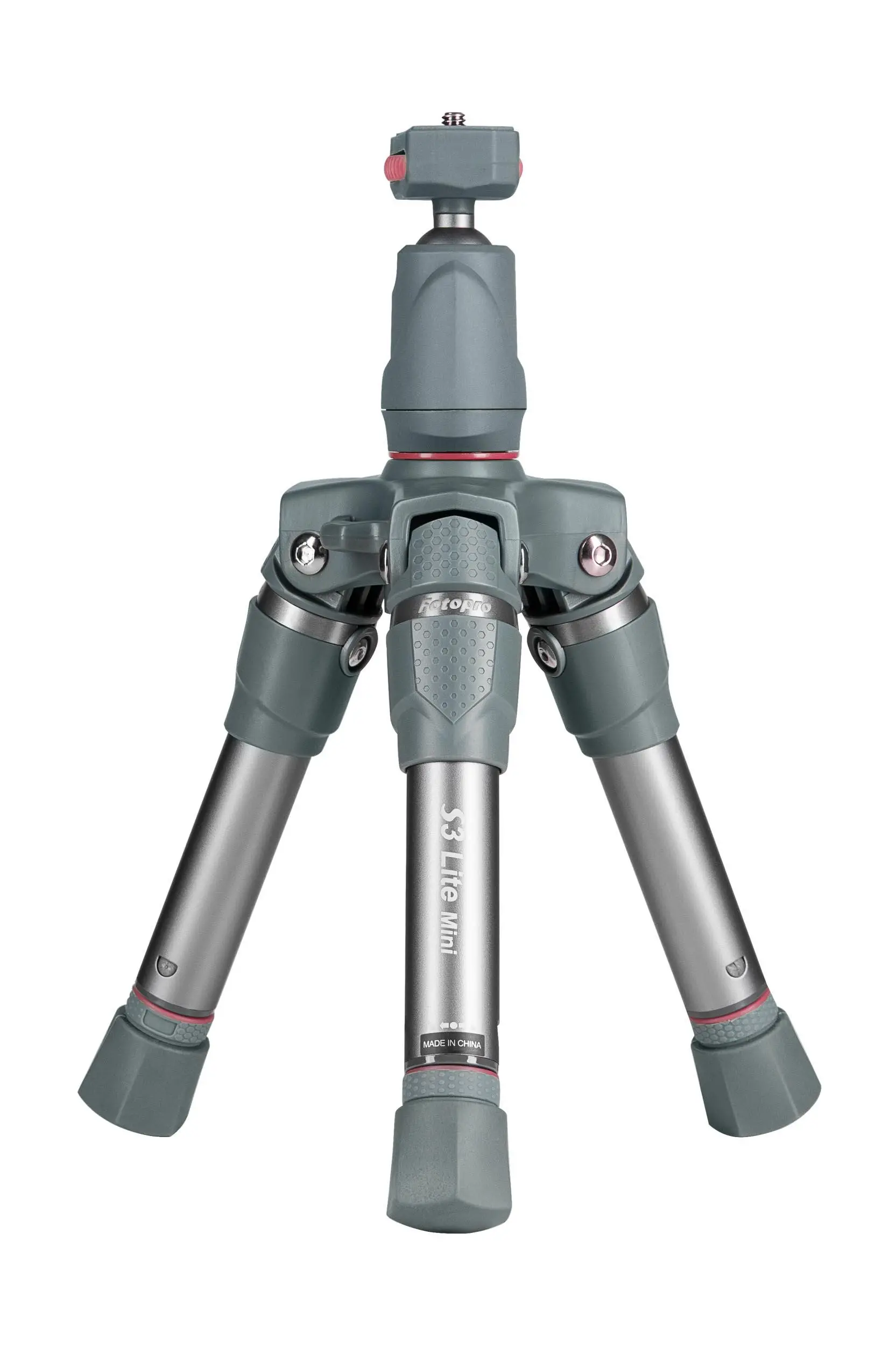 Statyw Fotopro S3 Lite Mini  Czerwono-szary