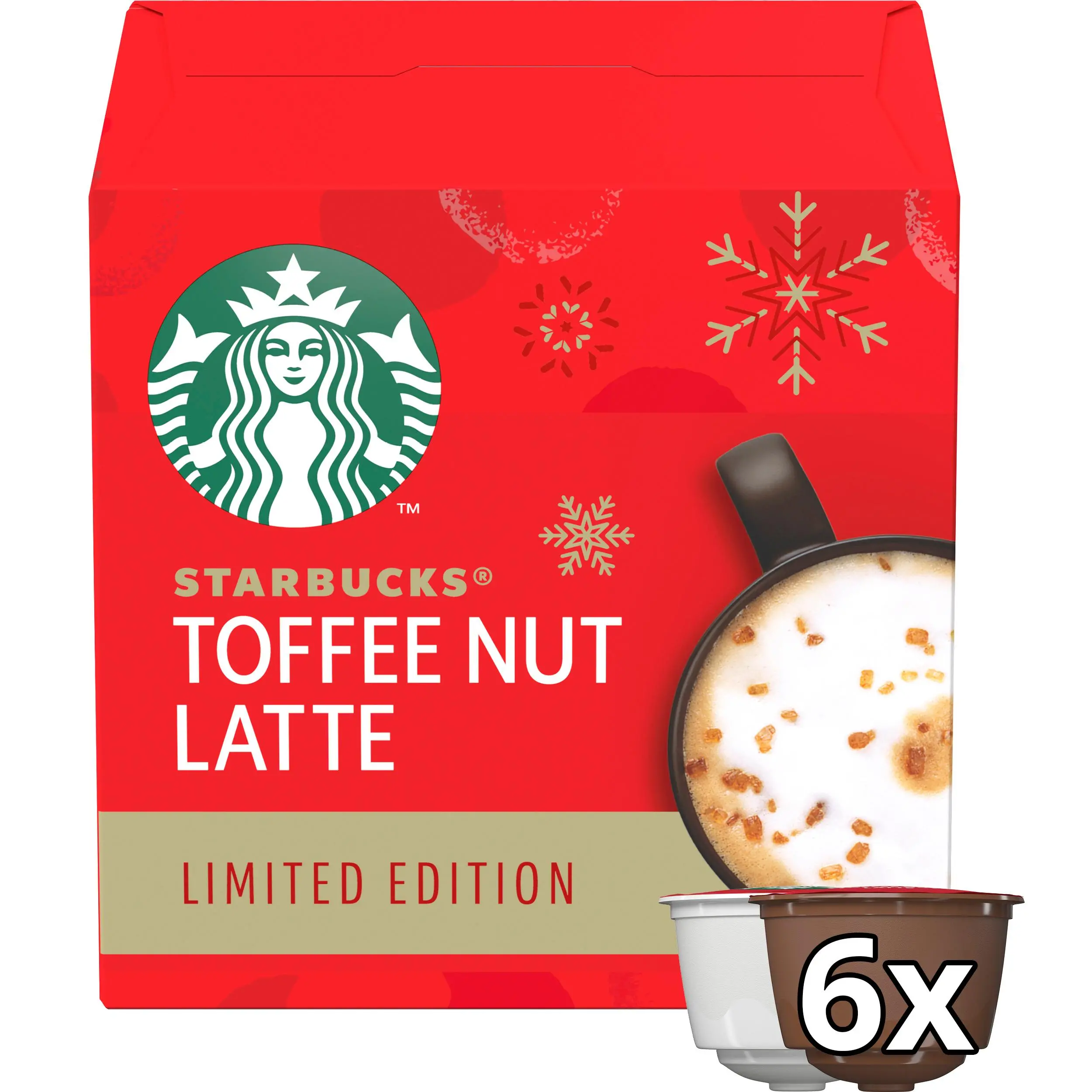 Kapsułki Starbucks Nescafe Dolce Gusto Toffee Nut Latte 12szt.