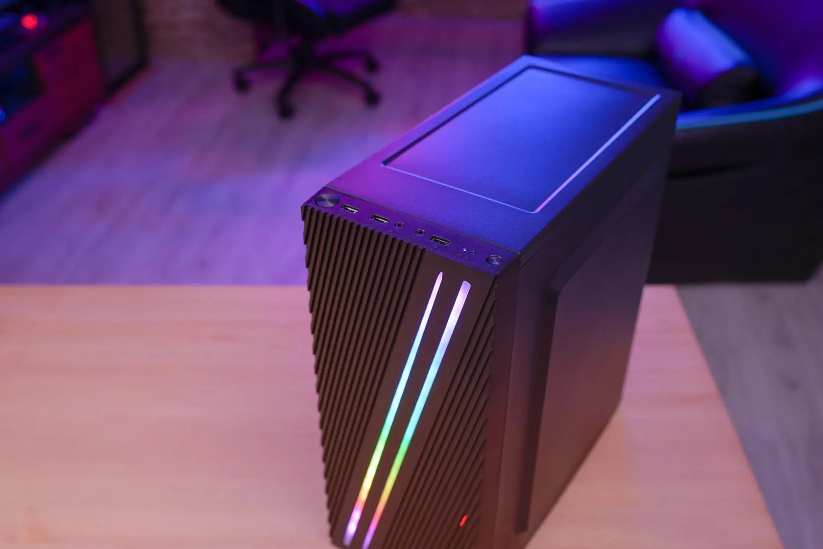 Obudowa Aerocool Streak RGB Czarny