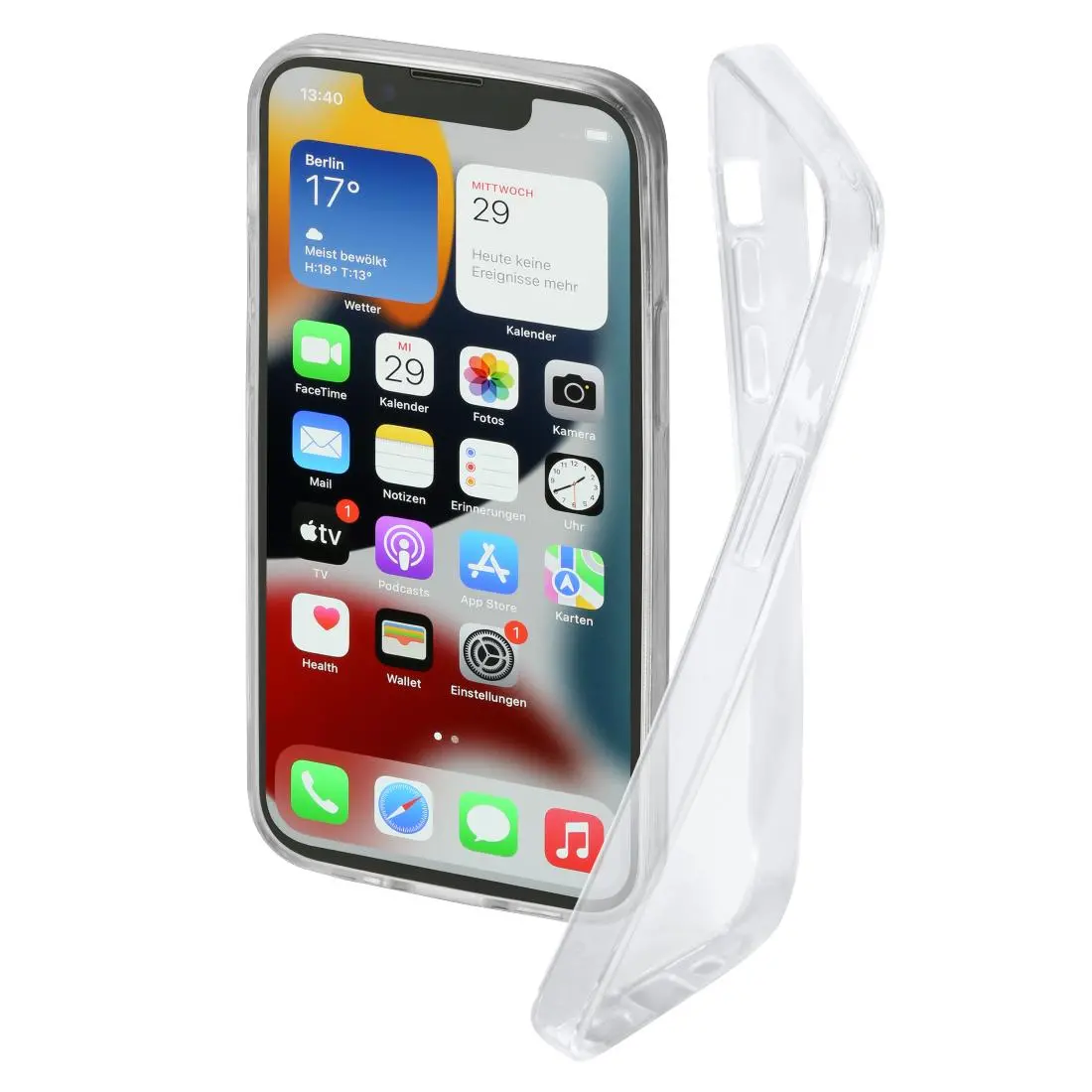 Etui Hama Crystal Clear do iPhone 13 mini