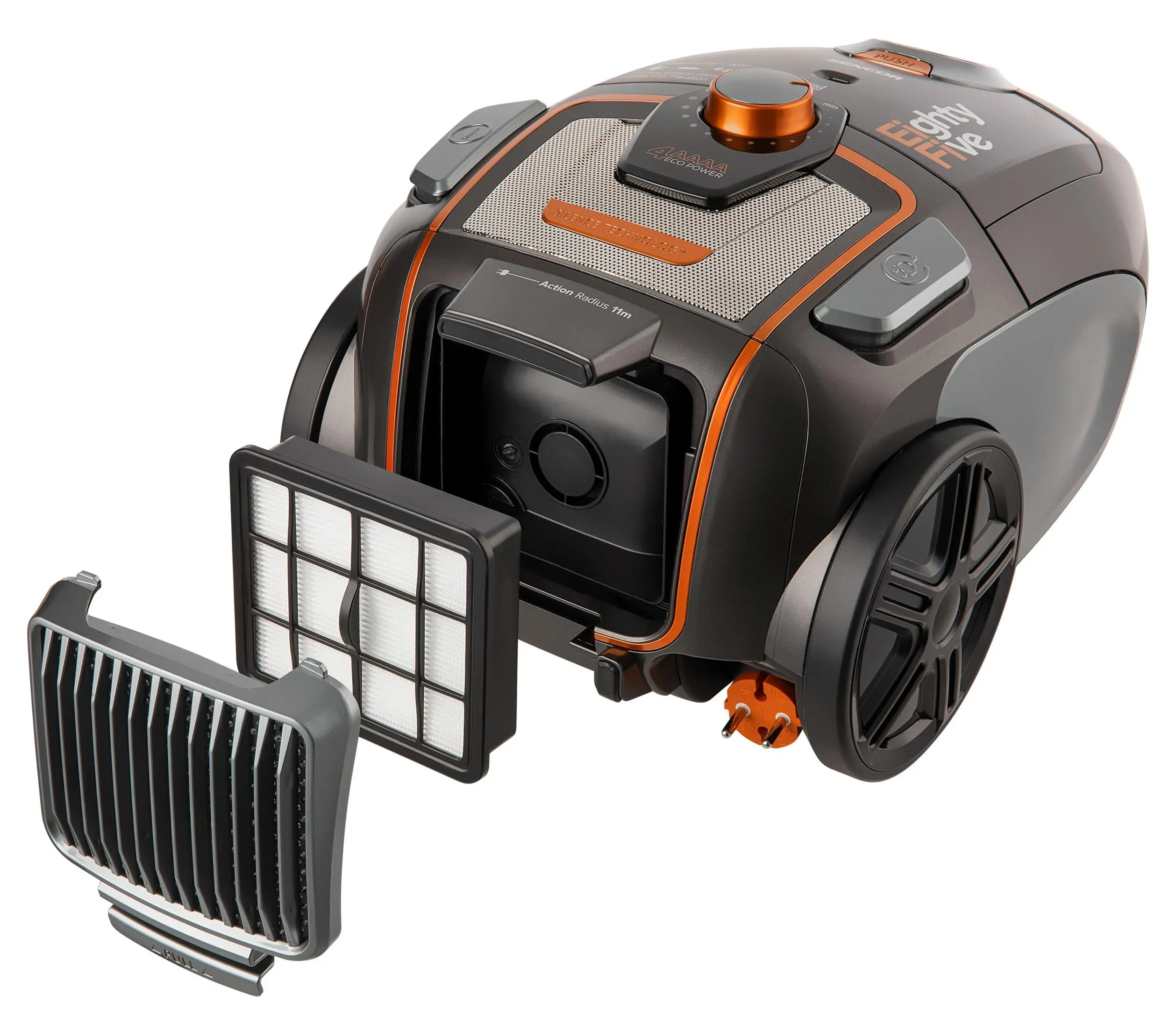 Odkurzacz Sencor SVC 8505TI  700W Turboszczotka Mini turboszczotka Ssawka do podłóg twardych