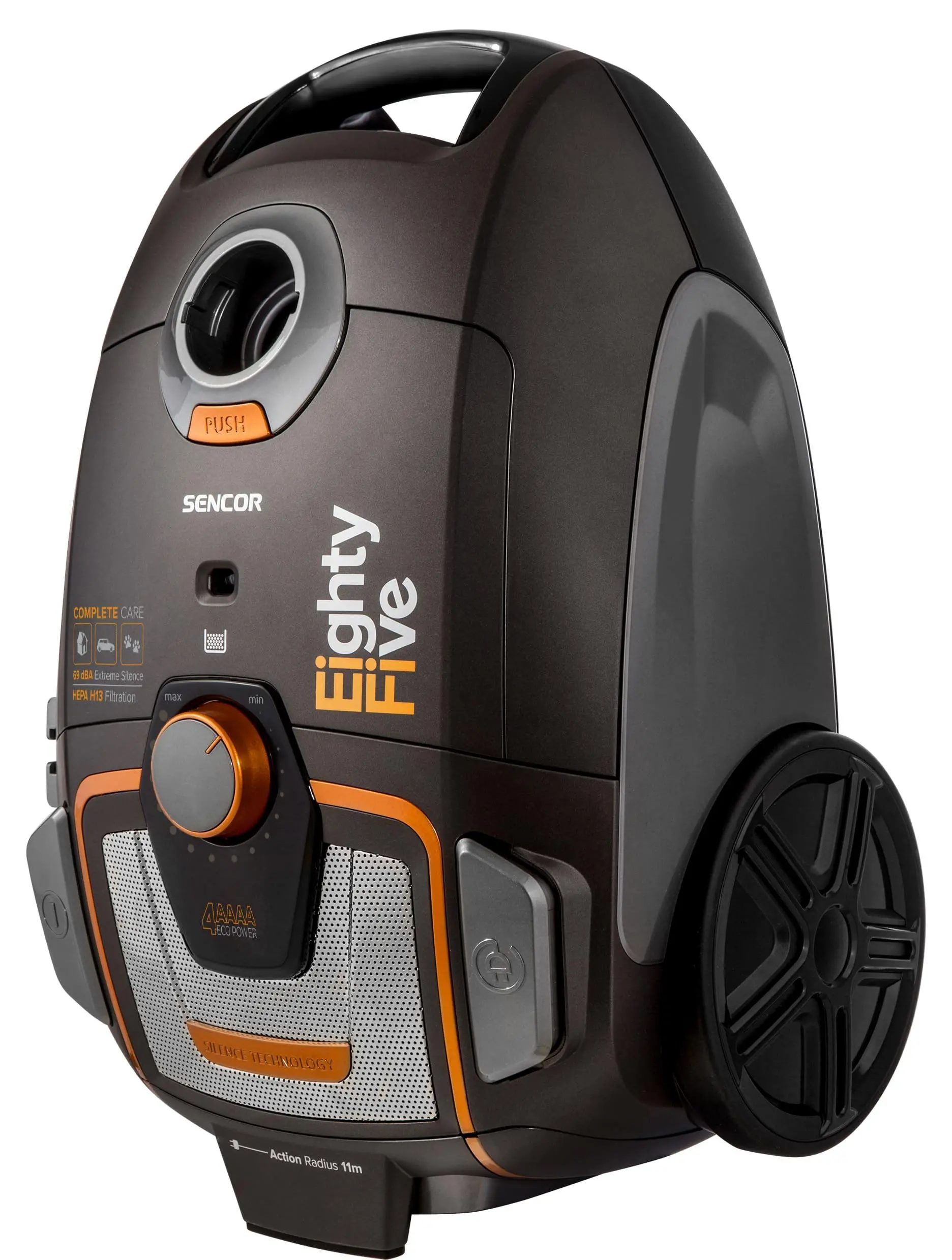 Odkurzacz Sencor SVC 8505TI  700W Turboszczotka Mini turboszczotka Ssawka do podłóg twardych