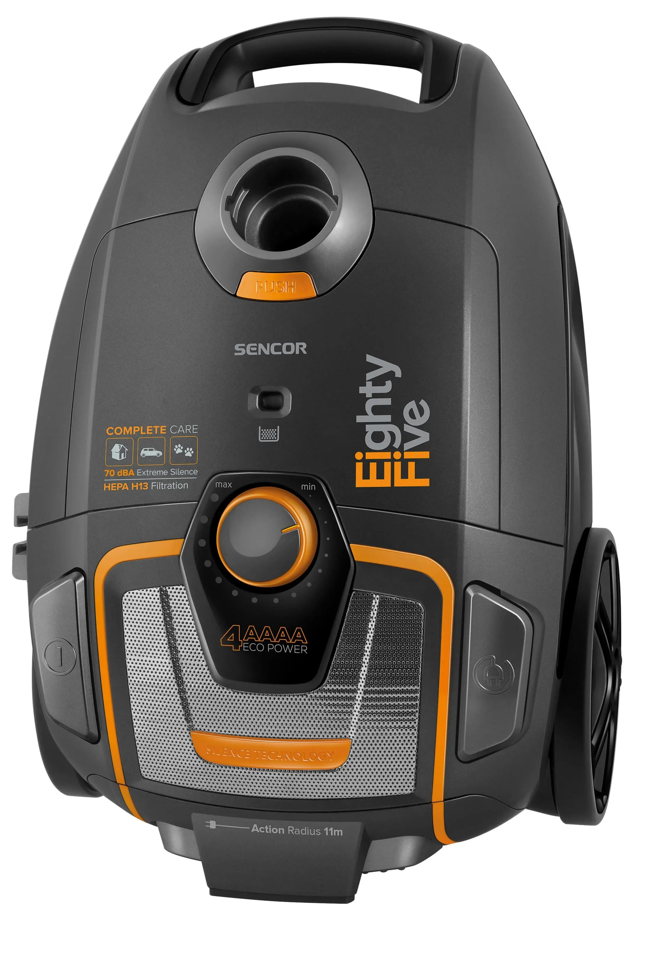 Odkurzacz Sencor SVC 8505TI  700W Turboszczotka Mini turboszczotka Ssawka do podłóg twardych