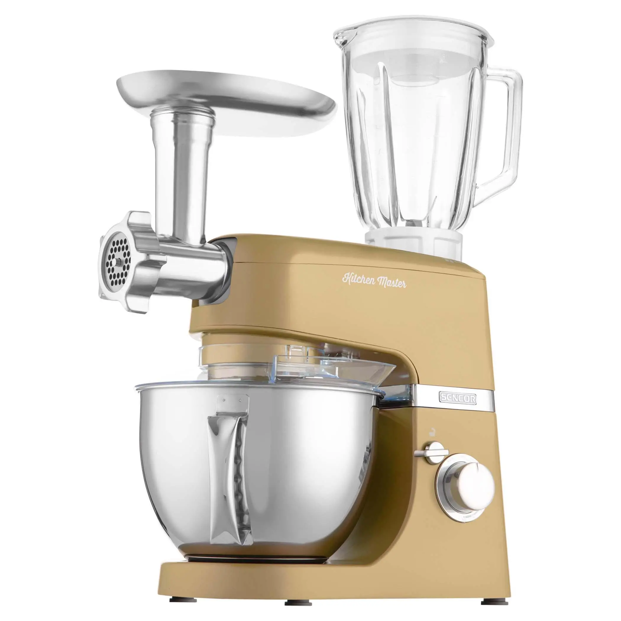 Robot planetarny Sencor STM 6377CH 1000W Maszynka do mielenia Szatkownica Blender kielichowy