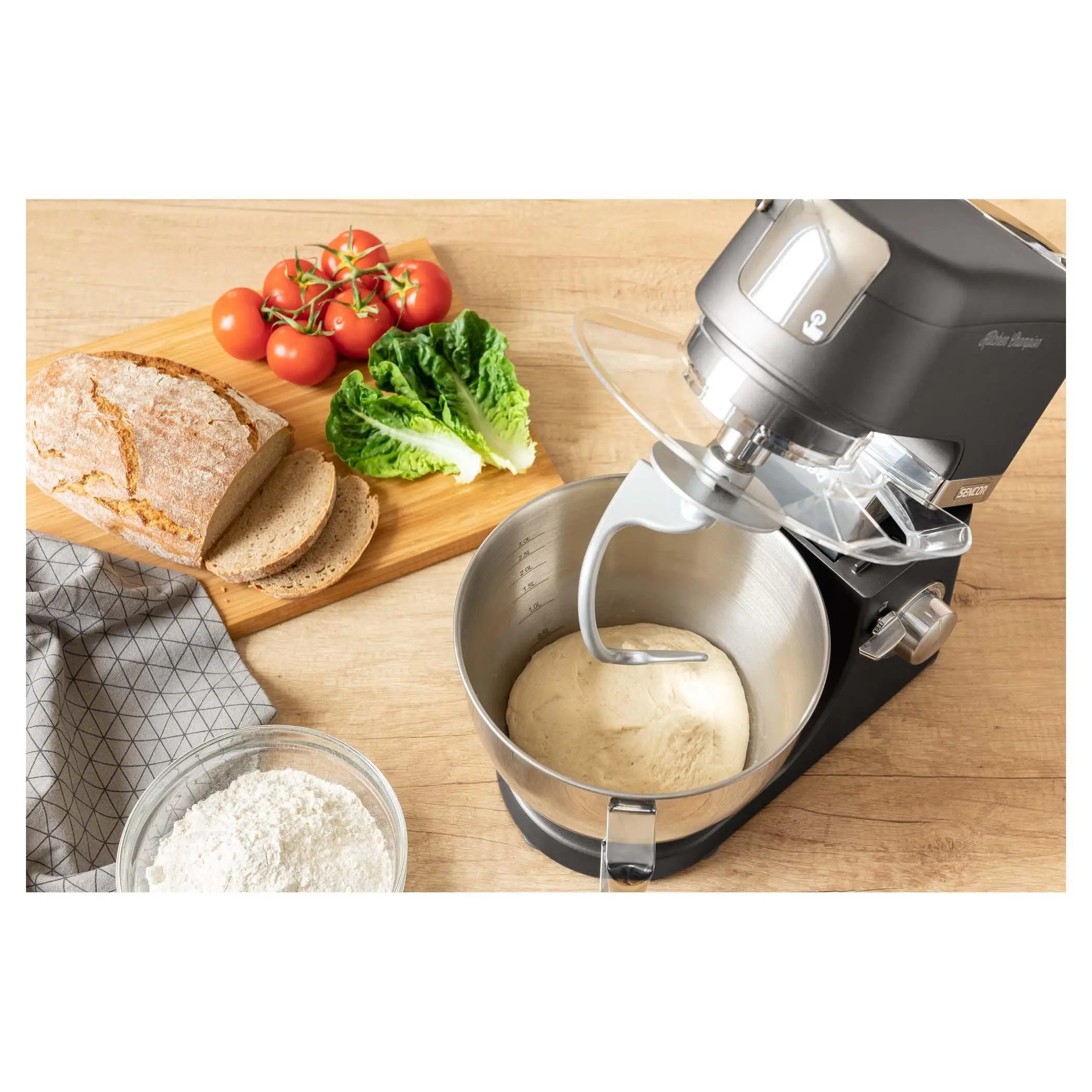 Robot planetarny Sencor STM 6378BK 1000W Maszynka do mielenia Szatkownica Blender kielichowy