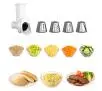 Robot planetarny Sencor STM 6378BK 1000W Maszynka do mielenia Szatkownica Blender kielichowy