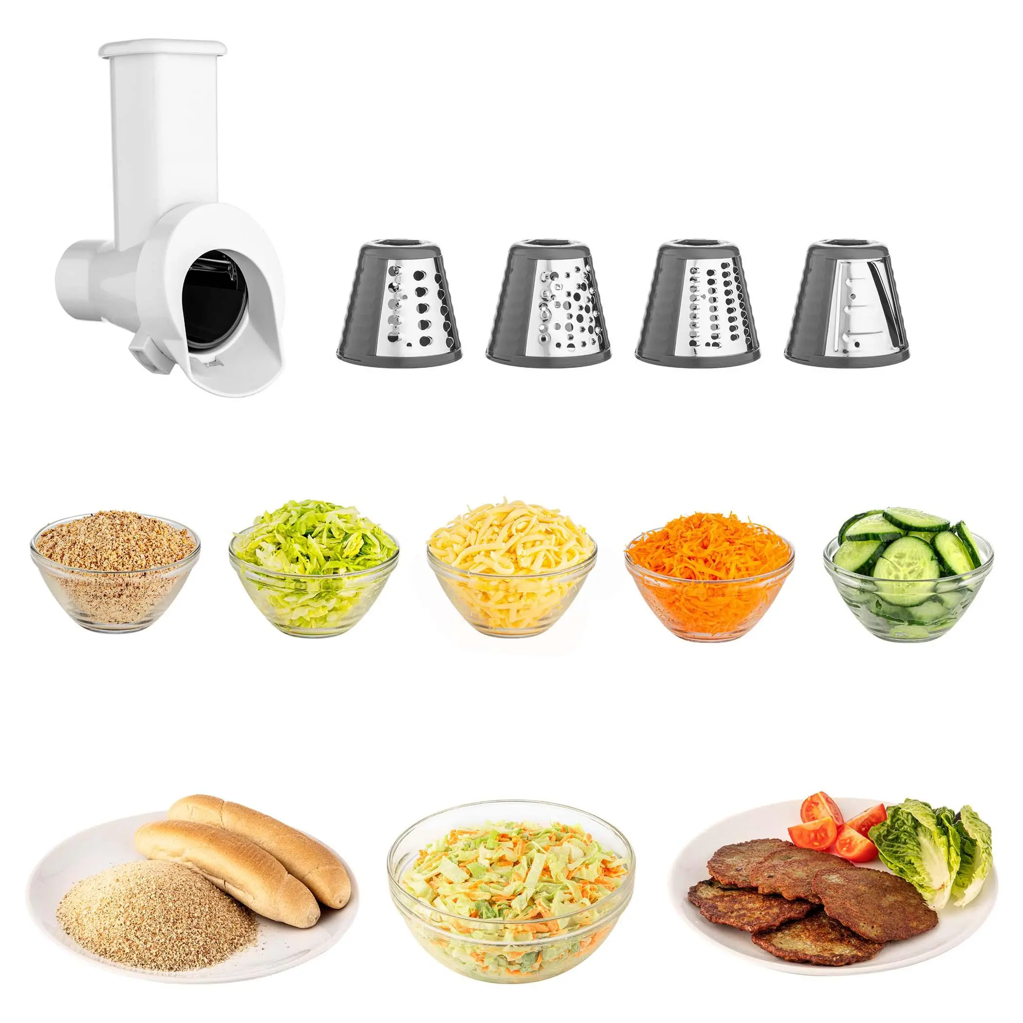 Robot planetarny Sencor STM 6378BK 1000W Maszynka do mielenia Szatkownica Blender kielichowy