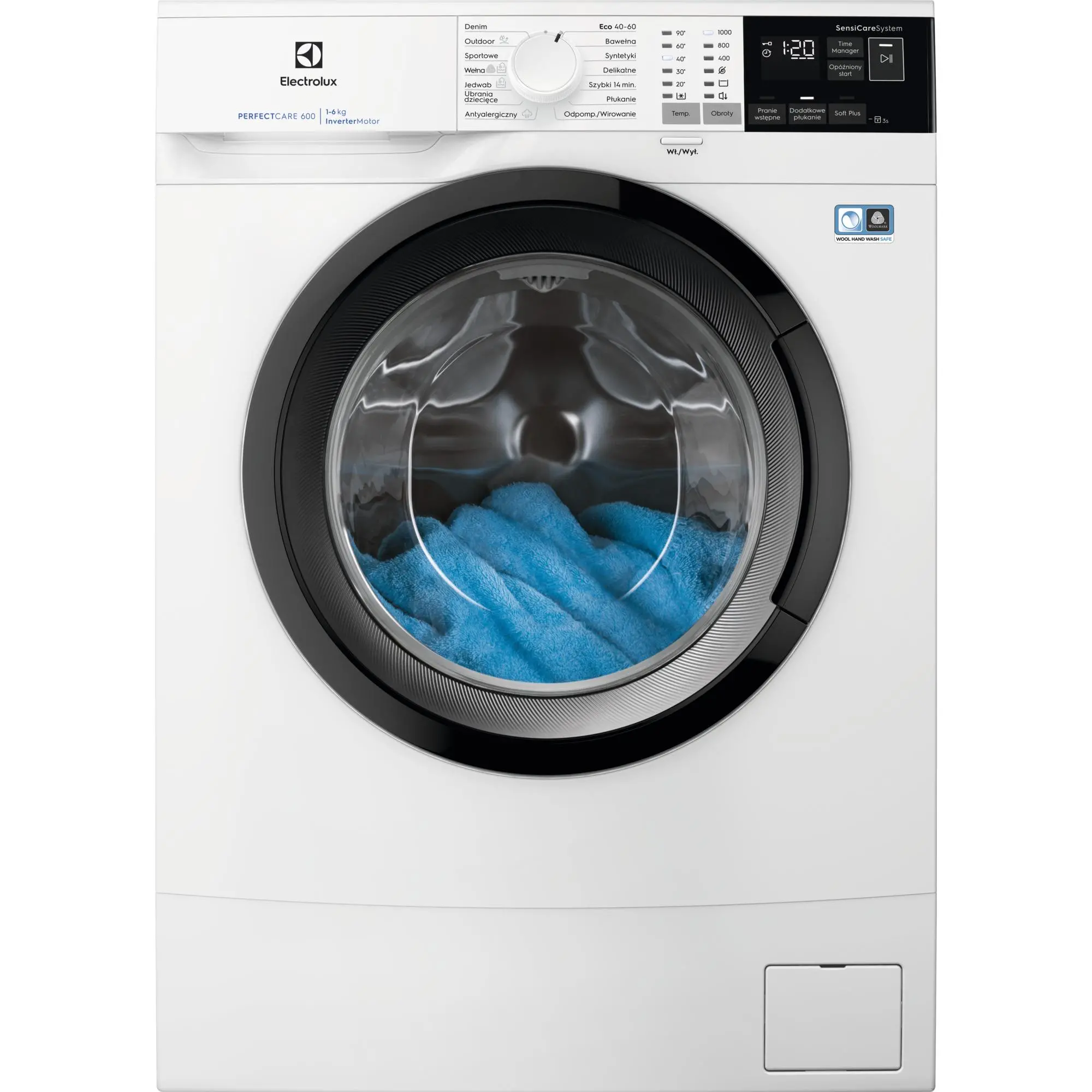 Pralka Electrolux 600 SensiCare EW6SN406BPI Superslim 6kg 1000obr/min