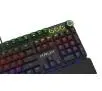 Klawiatura mechaniczna Krux Crato Pro RGB Outemu Brown Czarny