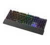 Klawiatura mechaniczna Krux Crato Pro RGB Outemu Brown Czarny