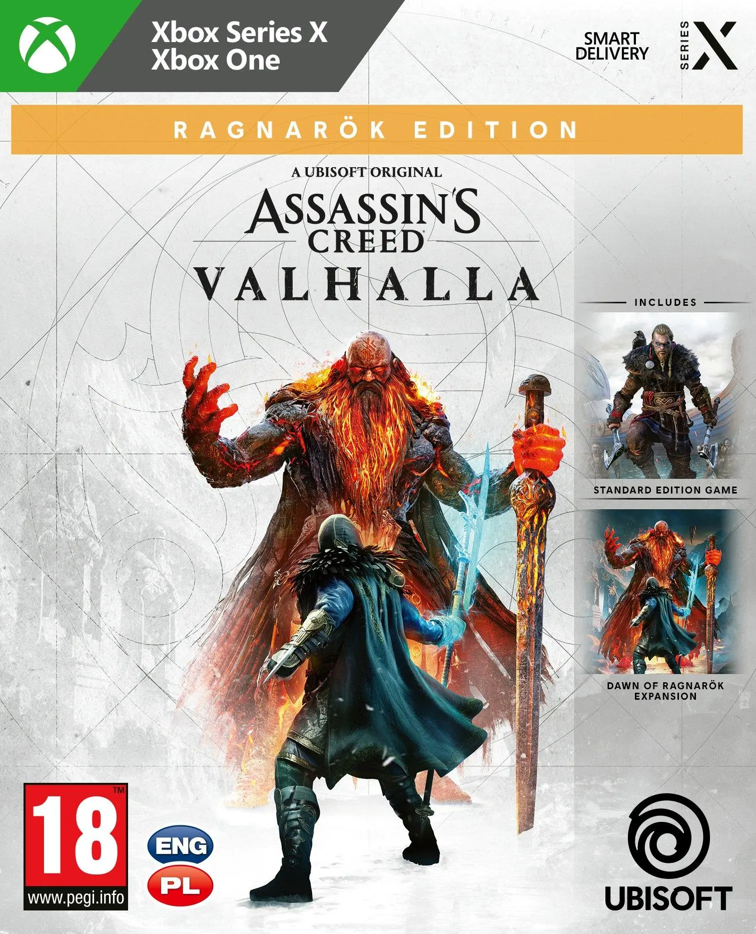 Assassin's Creed Valhalla Edycja Ragnarok Gra na Xbox One (Kompatybilna z Xbox Series X)