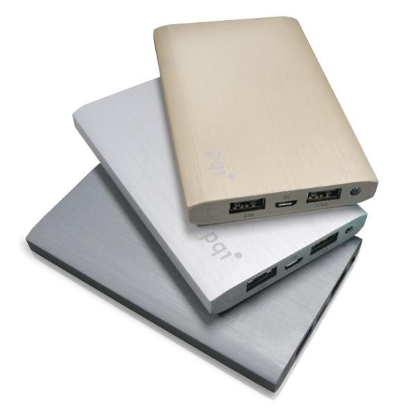 Powerbank PQI Power 10000V (srebrny)