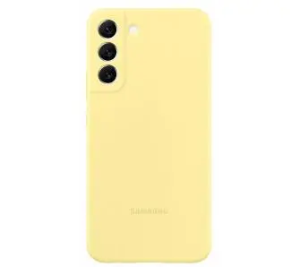 Etui Samsung Silicone Cover do Galaxy S22+ Żółty