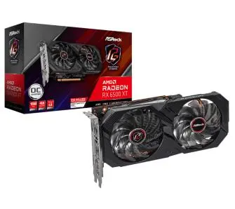 Karta graficzna ASrock Radeon RX 6500 XT Phantom Gaming D OC 4GB GDDR6 64bit