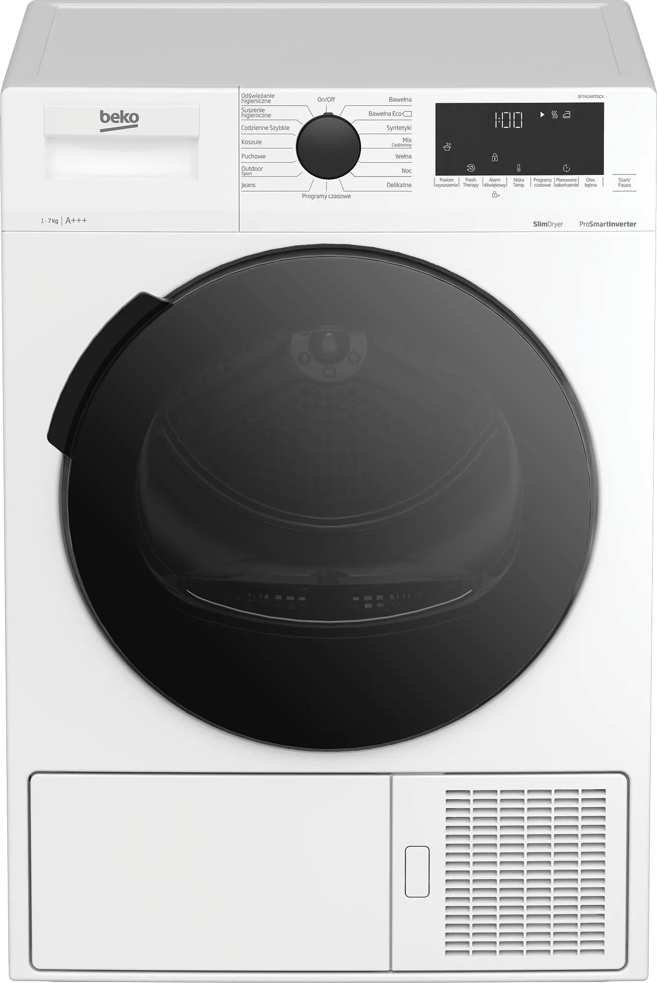 Beko DF7424RTDCX Slim 46cm 7kg