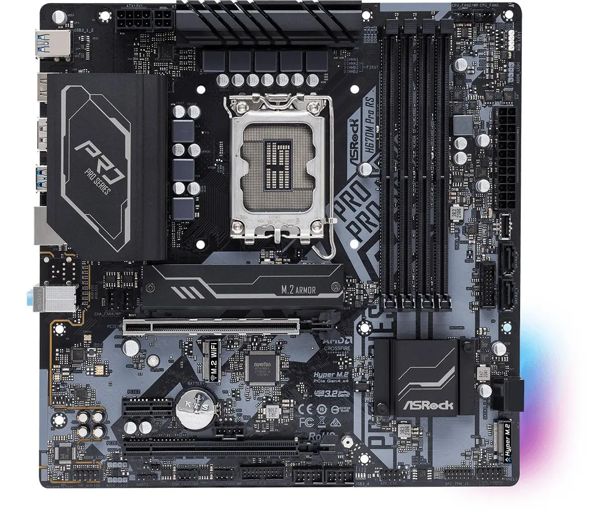 Płyta główna ASrock H670M Pro RS DDR4