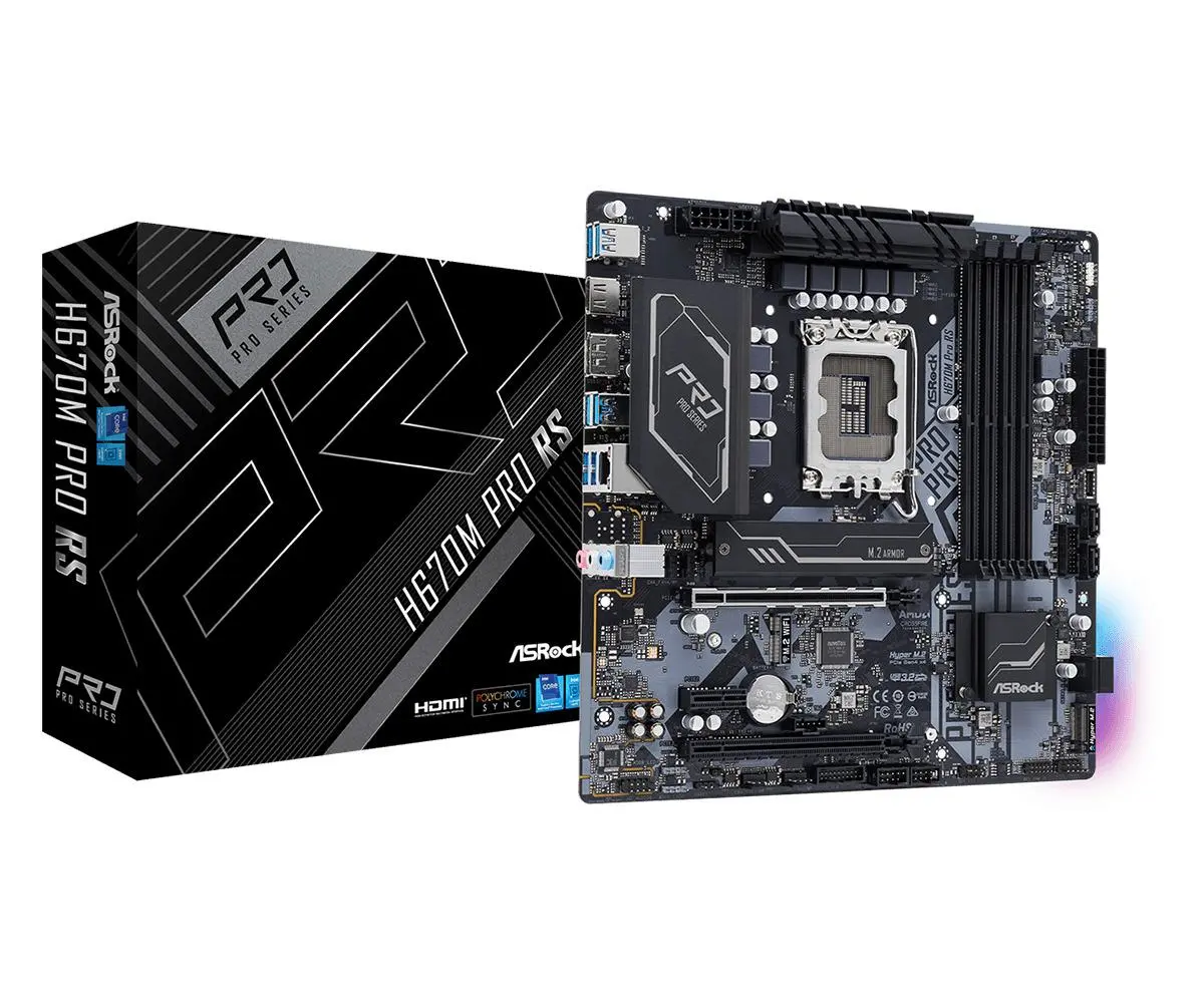Płyta główna ASrock H670M Pro RS DDR4