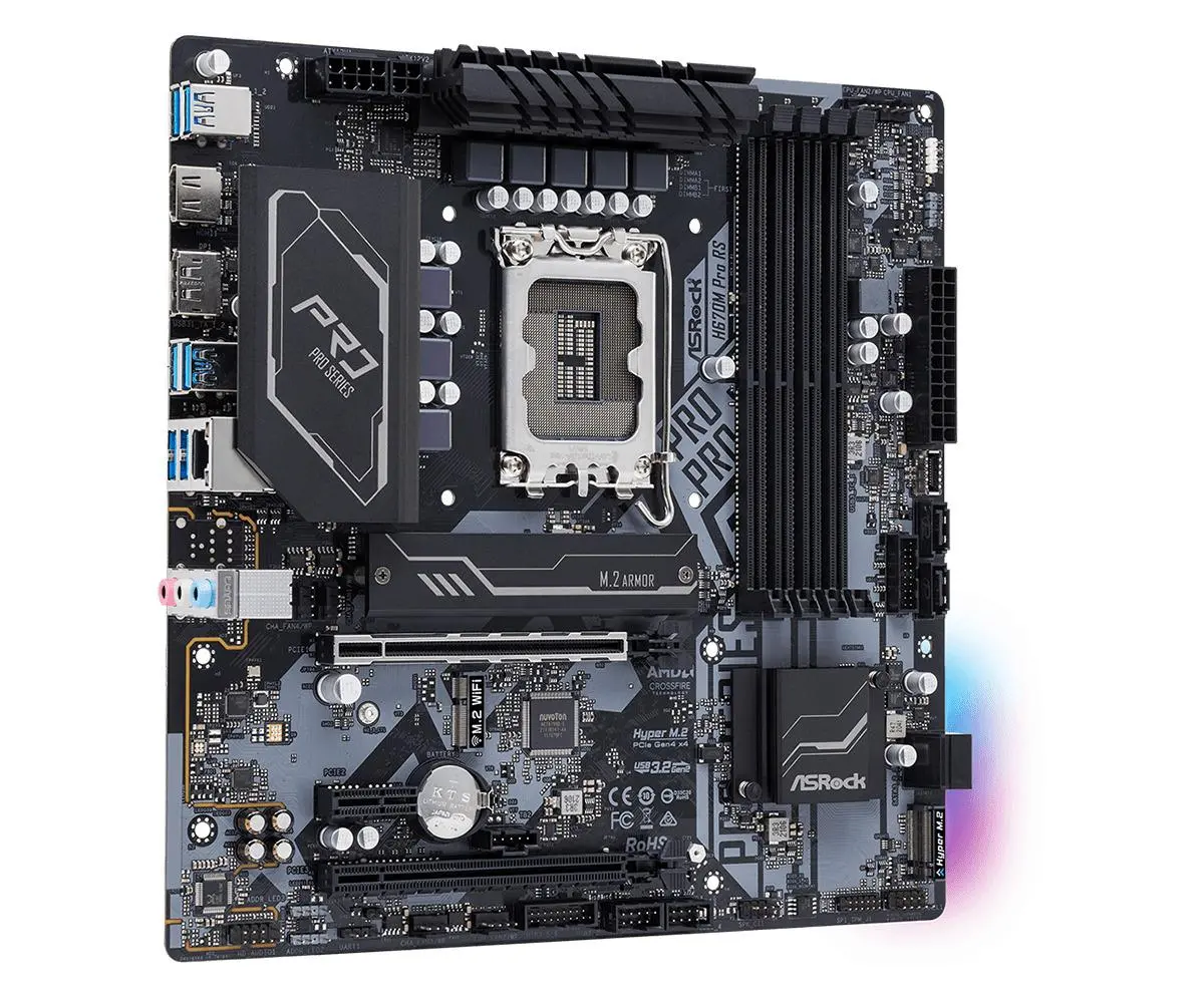 Płyta główna ASrock H670M Pro RS DDR4