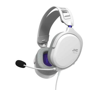 Słuchawki przewodowe z mikrofonem JVC GG-01 - biały