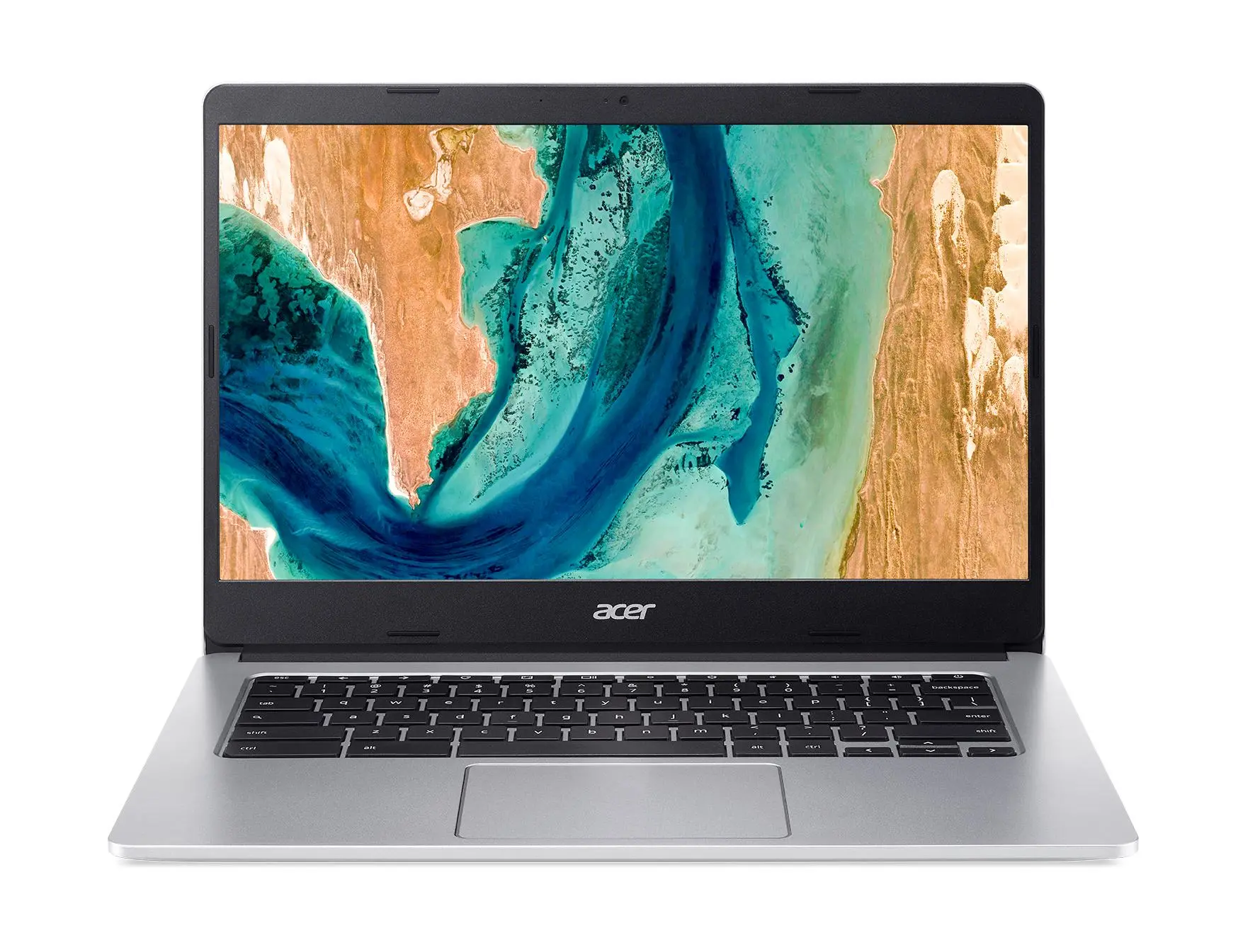 Laptop chromebook Acer Chromebook CB314-2H-K7U6 14" MediaTek MB8183 4GB RAM 128GB Dysk ChromeOS Srebrny