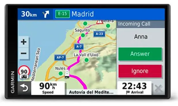 Nawigacja Garmin Camper 780 EU MT-S EU 6,95" wyd. City Navigator NT mapa Europy