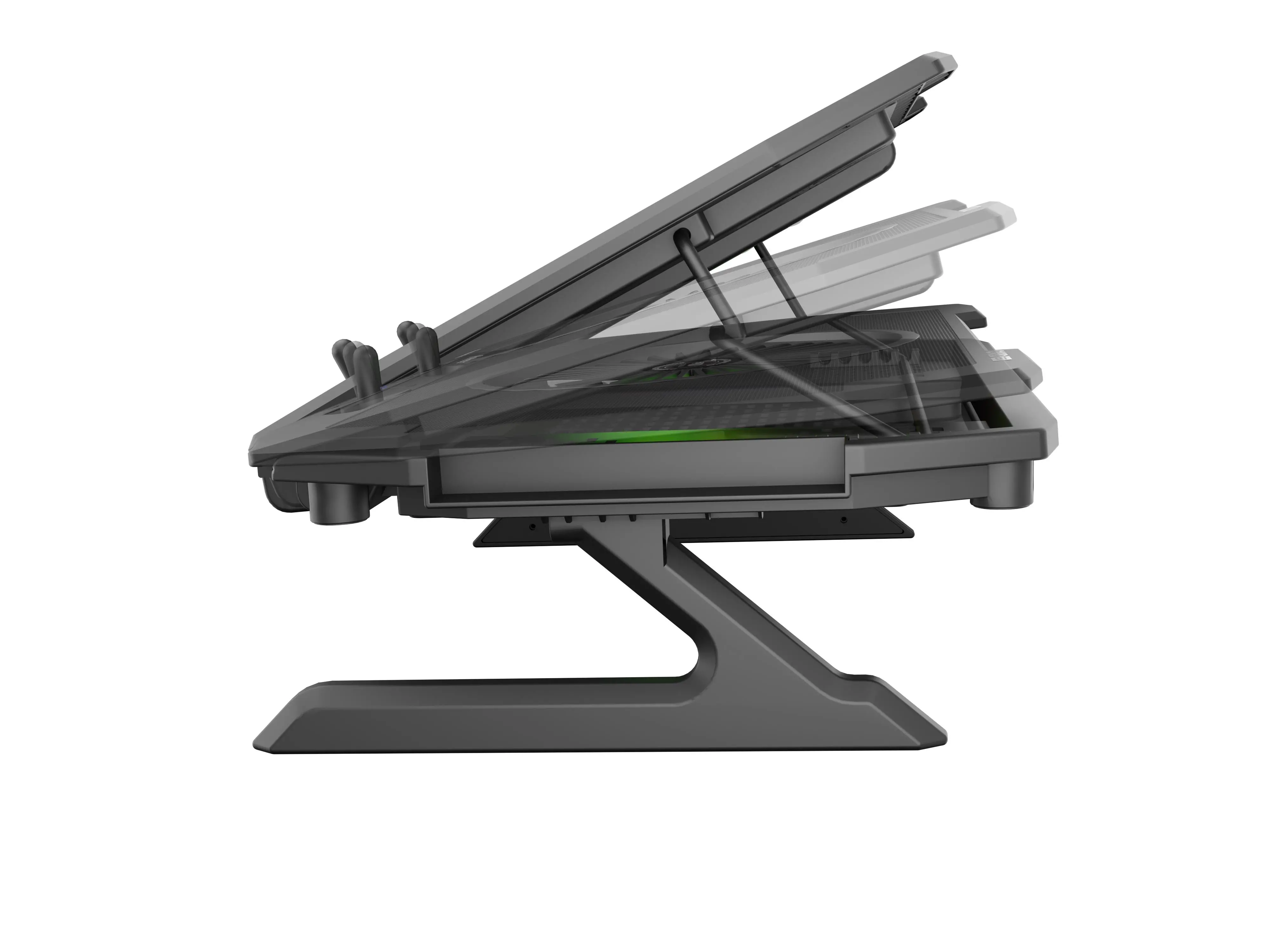 Podstawka chłodząca Genesis Oxid 850 RGB 10-17,3" Czarny