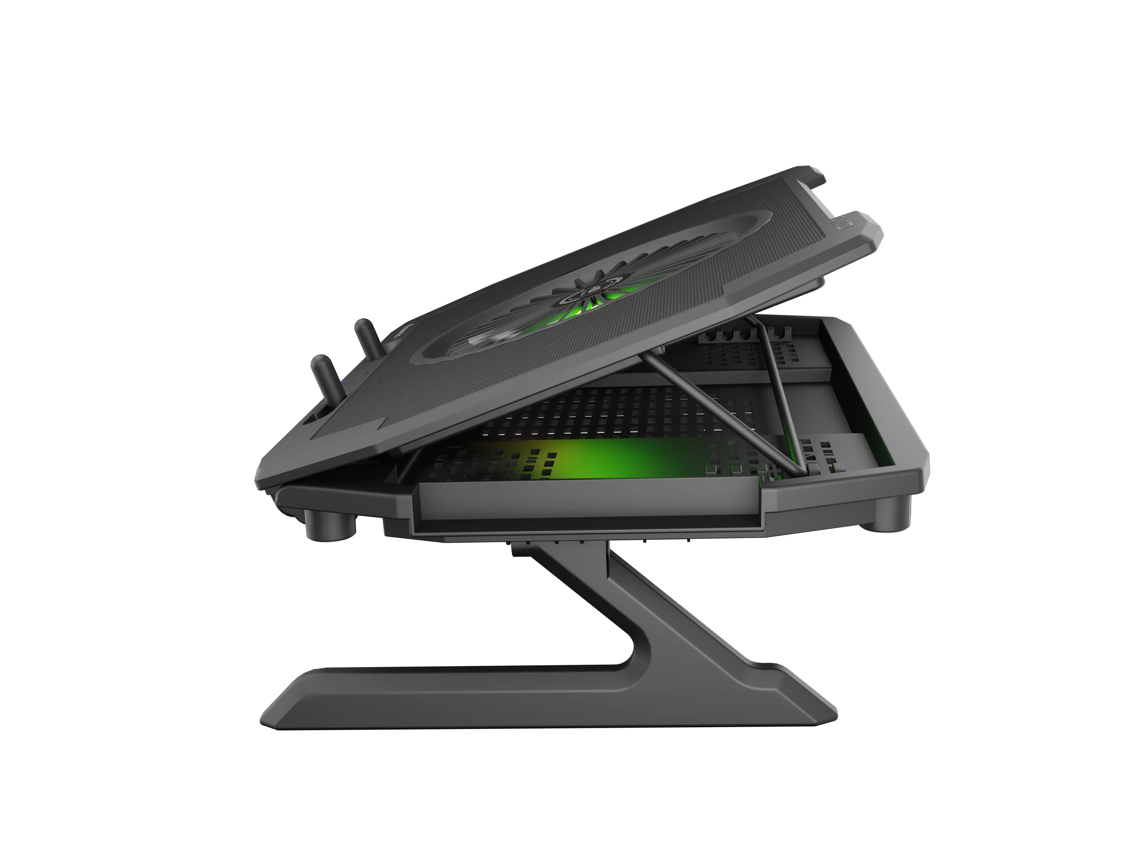Podstawka chłodząca Genesis Oxid 850 RGB 10-17,3" Czarny