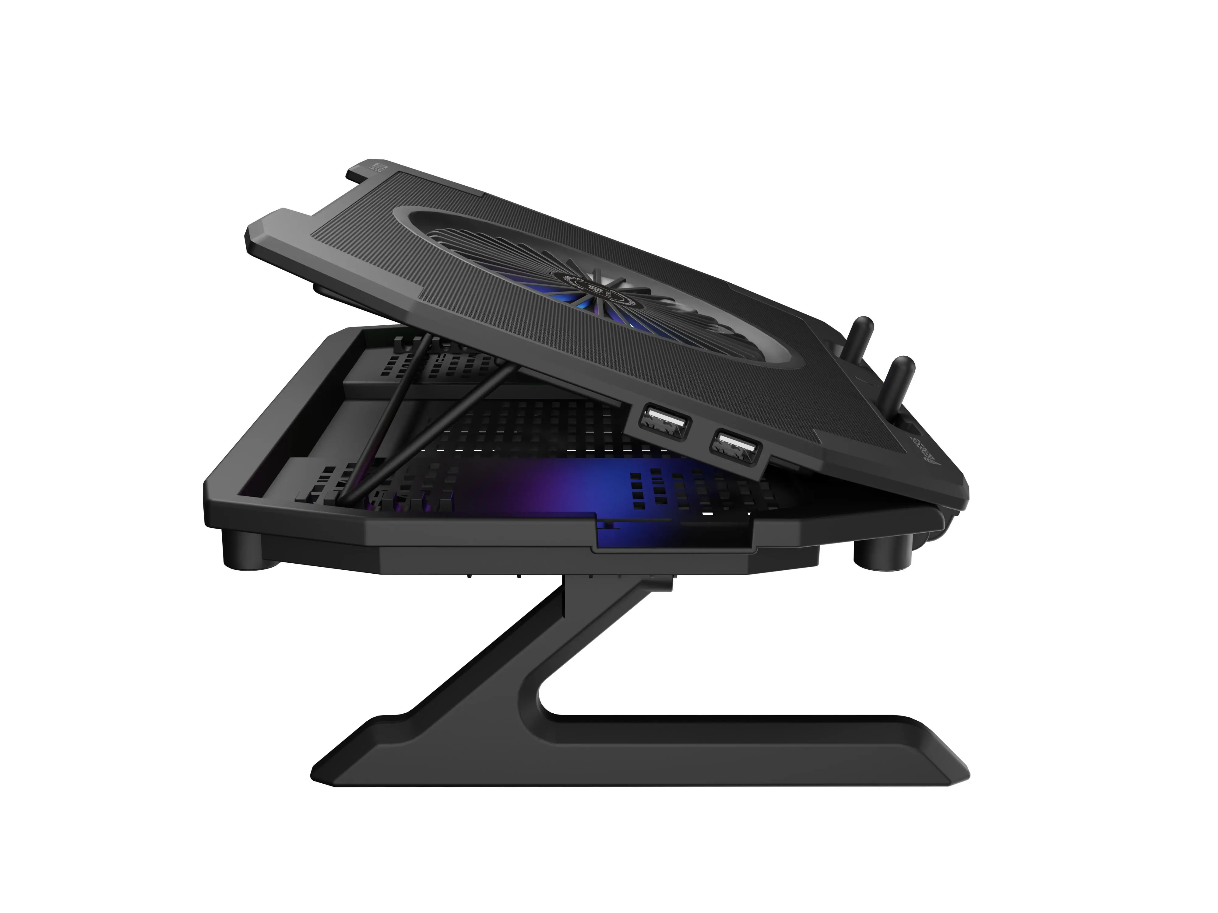 Podstawka chłodząca Genesis Oxid 850 RGB 10-17,3" Czarny